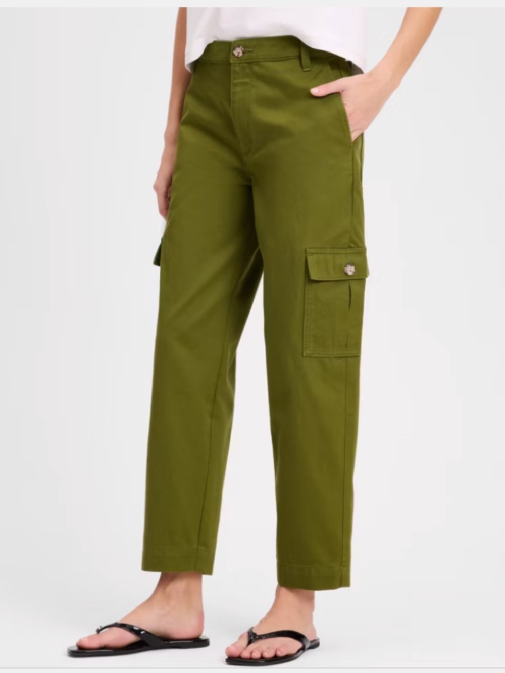 KATE SPADE NEW YORK | Olive Green Cargo Pants | Size 4 | NEW WITH TAGS